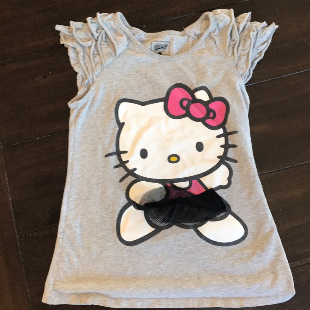 A hello kitty ballerina t-shirt